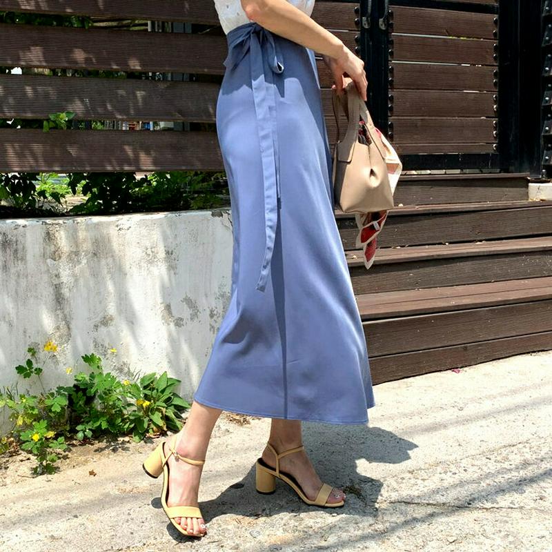 【新作10%OFF】ラップフレアスカート・全3色・b59851 レディース【sk】【スカート ロング ロングスカート ラップデザ