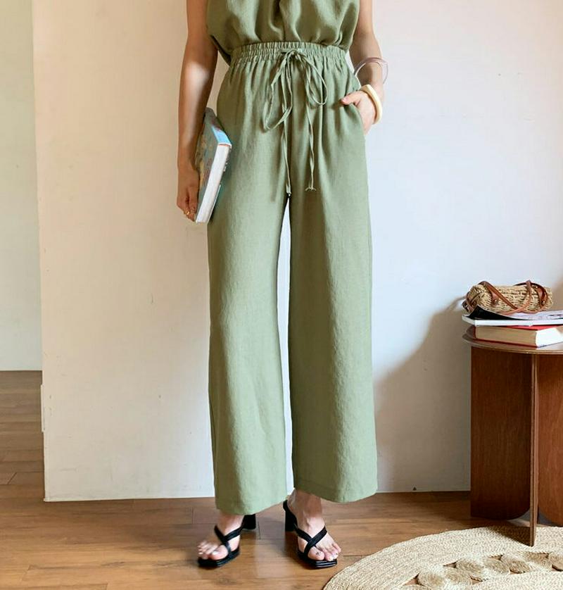 【新作10%OFF】ドロストワイドパンツ・全3色・t59848 レディース【pt】【パンツ ロングパンツ ワイドパンツ ロング 