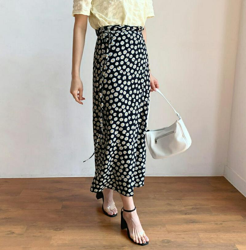 【新作10%OFF】ラップフローラルスカート・全3色・59852 レディース【sk】【スカート ロング ロングスカート 花柄 フ