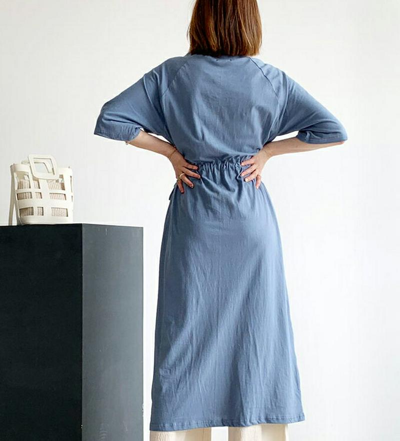 【新作10%OFF】ラグランドロストワンピース・全4色・b56272 レディース【ops】【ワンピース ロング ロングワンピース