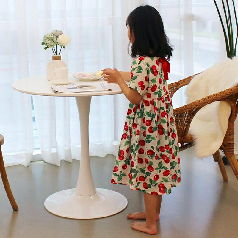 【新作10%OFF】チェリーバックリボンワンピース・p003014 キッズ【3~8才】【ops】【ワンピース ロングワンピース 