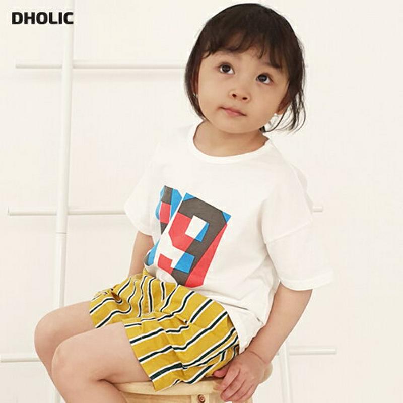 【新作10%OFF】ナンバープリント半袖Tシャツ・u03155 キッズ【3~8才】【tops】【トップス Tシャツ 半袖 ハーフ