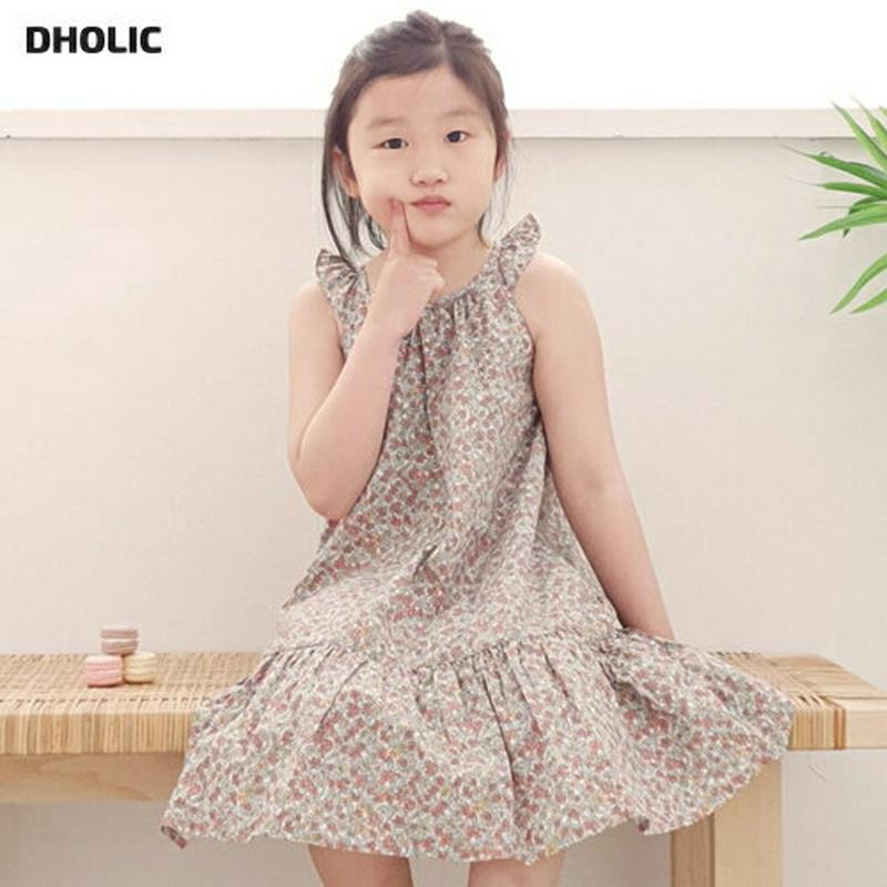 【新作10%OFF】フラワースリーブレスワンピース・u03158 キッズ【3~8才】【ops】【ワンピース ミディ丈 ミディワン