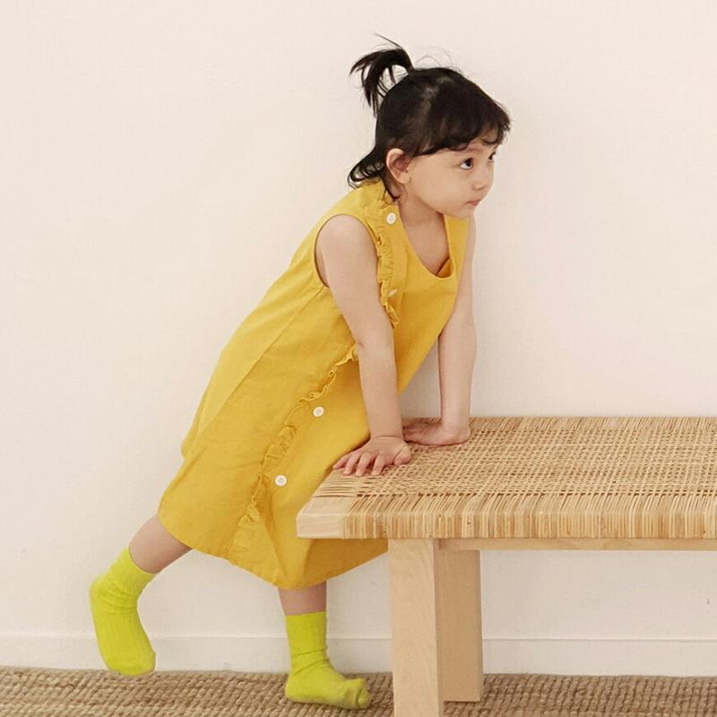 【新作10%OFF】フリルディテールノースリワンピース・u03175 キッズ【3~8才】【ops】【ワンピース ミディ丈 ミディ