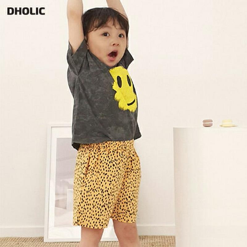 【新作10%OFF】レオパードショートパンツ・u03177 キッズ【3~8才】【pt】【パンツ 半ズボン ハーフパンツ ズボン 