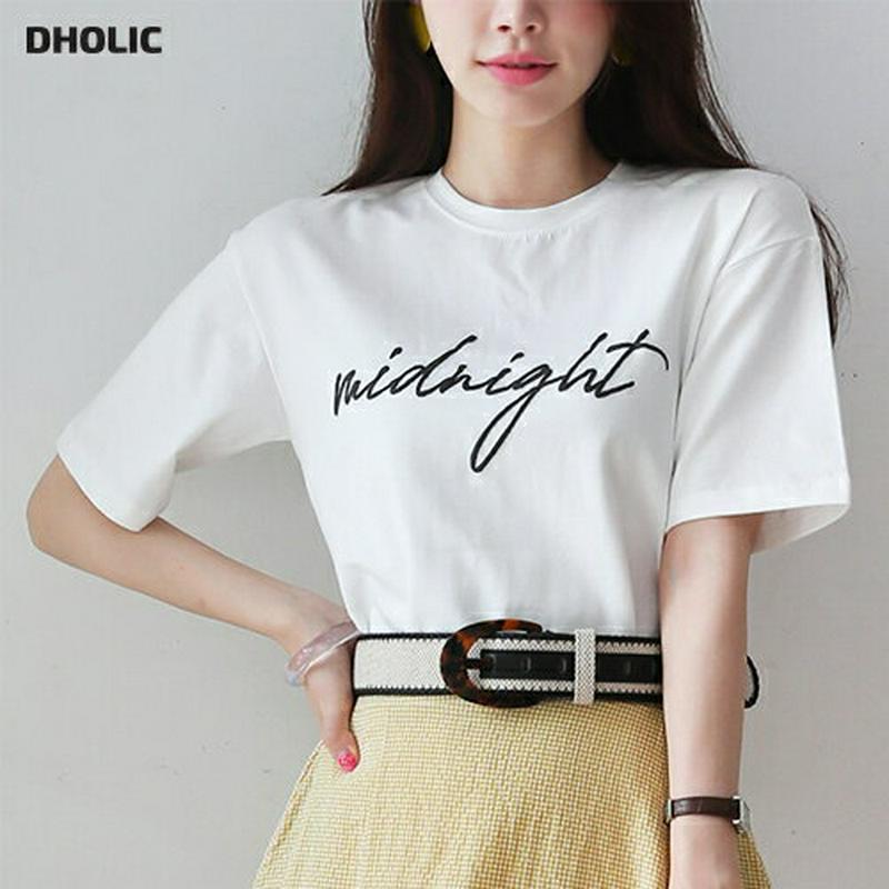 【新作10%OFF】レタリングラウンドTシャツ・全3色・t62609 レディース【tops】【トップス Tシャツ ロゴ ロゴT 