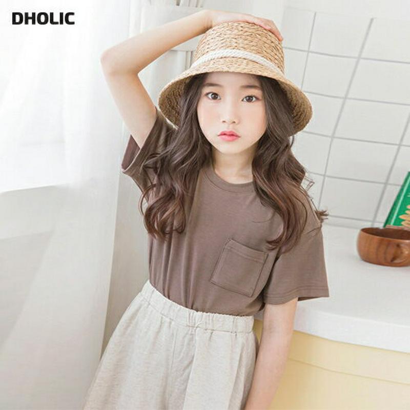 【新作10%OFF】ワンポケット半袖Tシャツ・p002559 キッズ【3~8才】【tops】【トップス Tシャツ 半袖 ハーフス