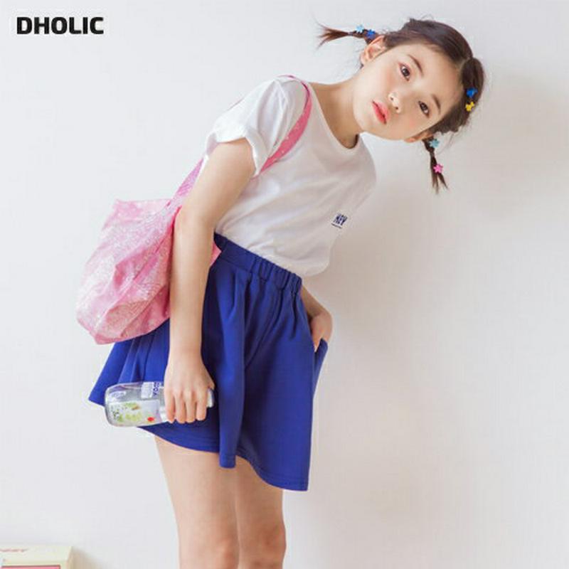 【新作10%OFF】HEY配色Tシャツ&パンツSET・p002554 キッズ【3~8才】【set】【セット トップス Tシャツ 