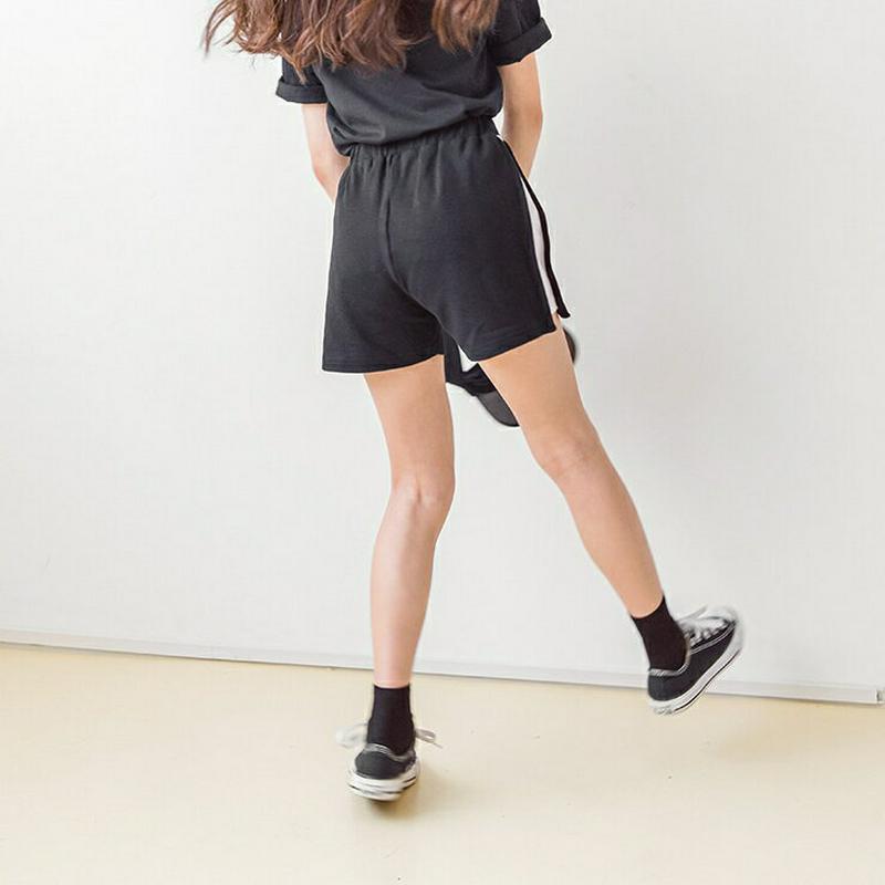 【新作10%OFF】サイド配色ショートパンツ・p002543 キッズ【3~8才】【pt】【ショートパンツ 短パン パンツ ズボン