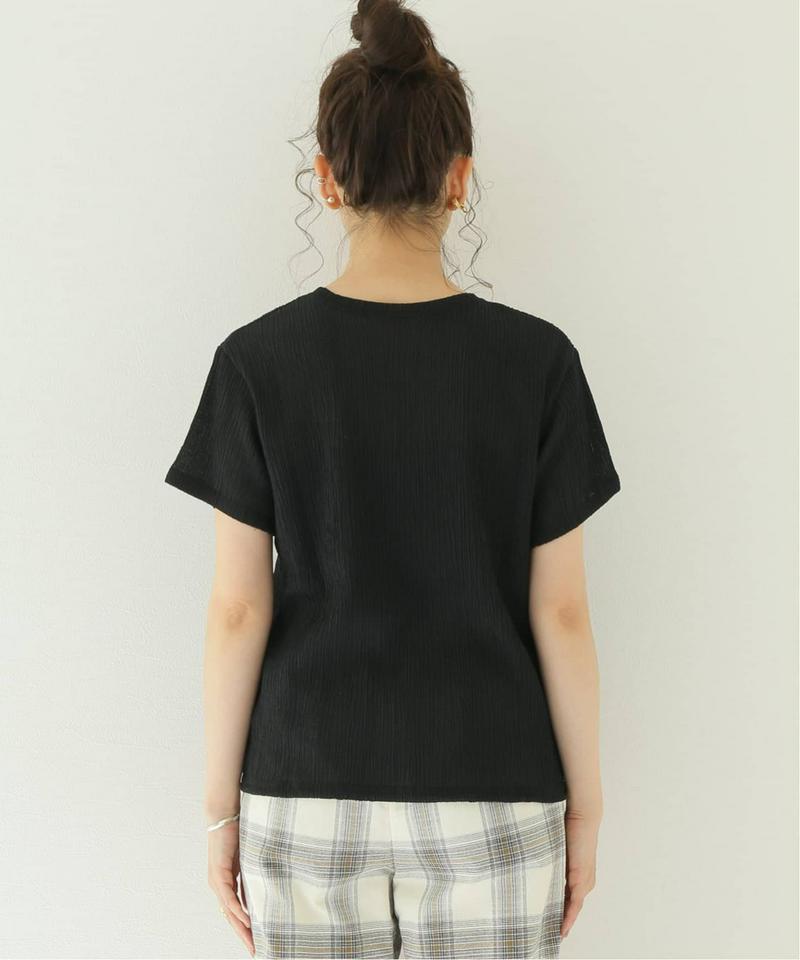 クレープカールマイヤークルーネックTシャツ◆（JOURNAL STANDARD relume）