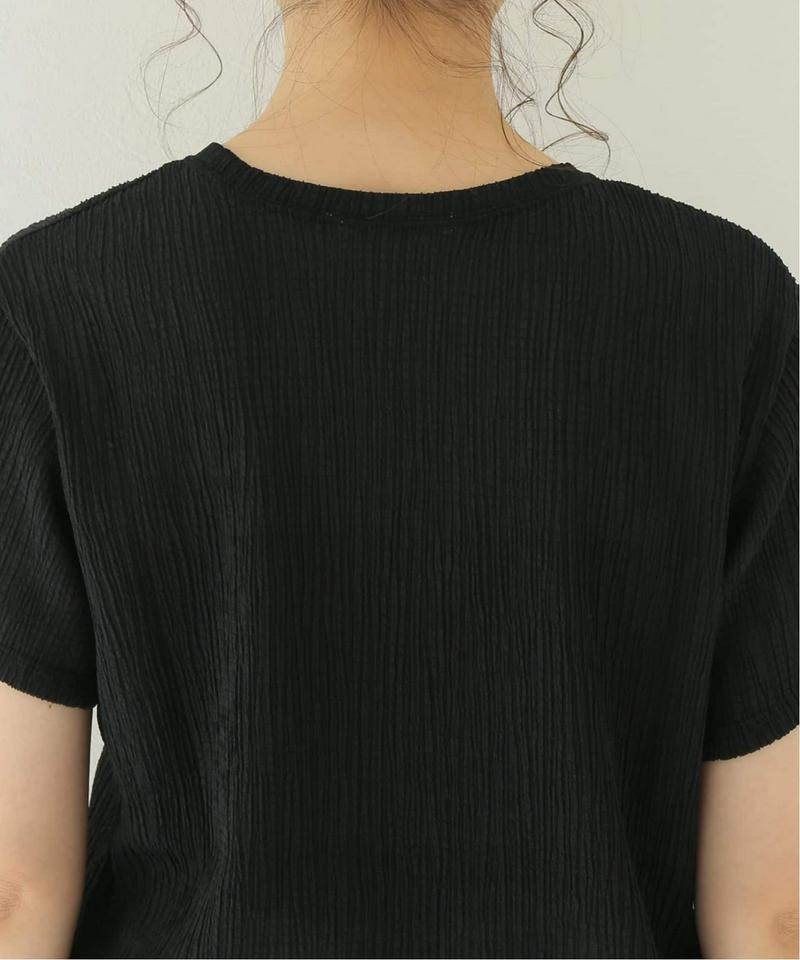 クレープカールマイヤークルーネックTシャツ◆（JOURNAL STANDARD relume）