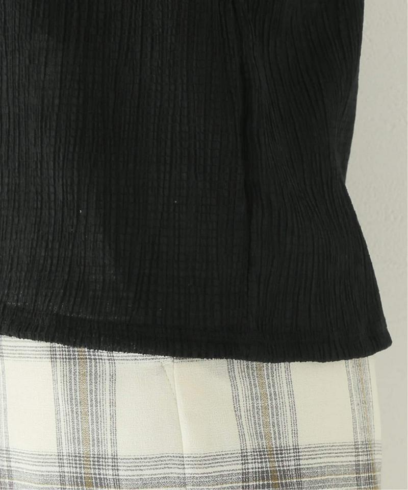 クレープカールマイヤークルーネックTシャツ◆（JOURNAL STANDARD relume）