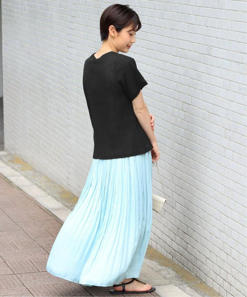 クレープカールマイヤークルーネックTシャツ◆（JOURNAL STANDARD relume）