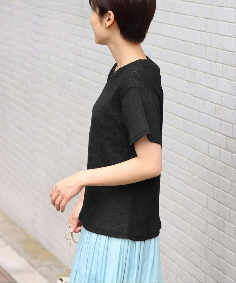 クレープカールマイヤークルーネックTシャツ◆（JOURNAL STANDARD relume）
