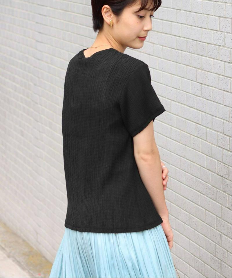 クレープカールマイヤークルーネックTシャツ◆（JOURNAL STANDARD relume）