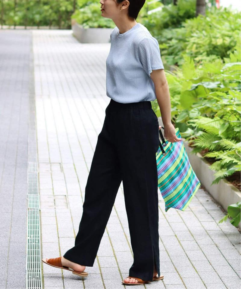 クレープカールマイヤークルーネックTシャツ◆（JOURNAL STANDARD relume）