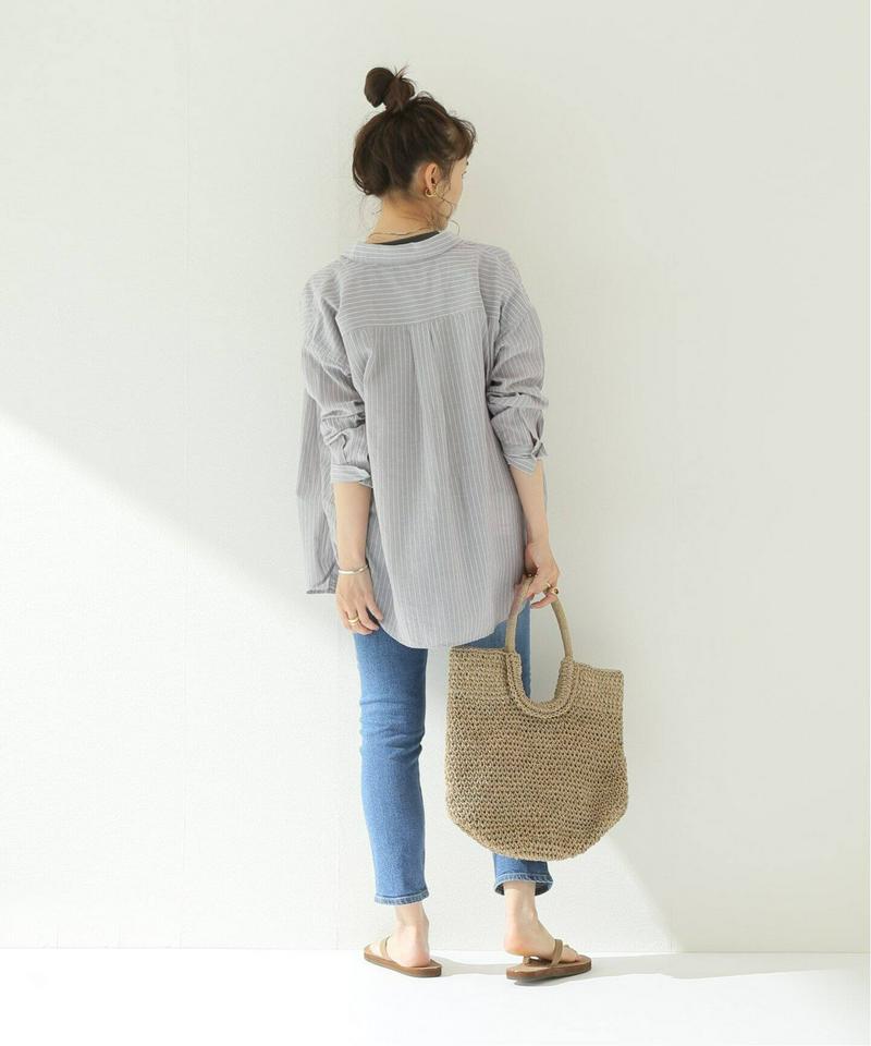 コットンリネンカシュクール2wayシャツ◆（JOURNAL STANDARD relume）