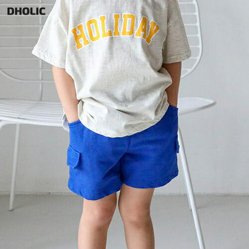 【キッズ全商品10%OFF】カーゴポケットショートパンツ・u03167 キッズ【3~8才】【pt】【ショートパンツ 短パン カー