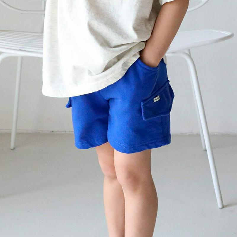【キッズ全商品10%OFF】カーゴポケットショートパンツ・u03167 キッズ【3~8才】【pt】【ショートパンツ 短パン カー