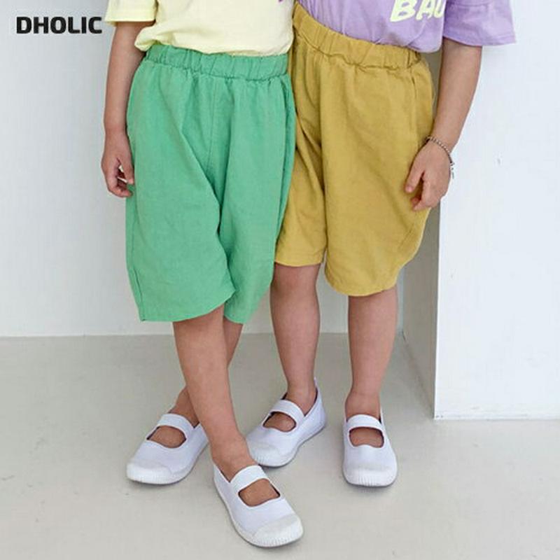 【キッズ全商品10%OFF】ハーフカラーパンツ・u03308 キッズ【3~8才】【pt】【パンツ ハーフパンツ ズボン 半ズボン