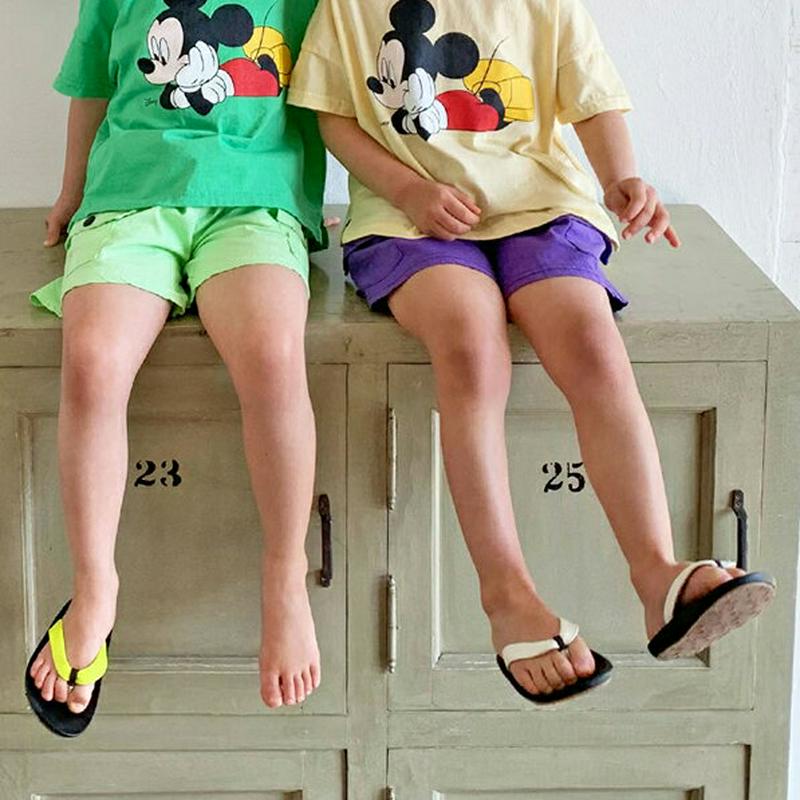 【キッズ全商品10%OFF】サイドポケットカラーパンツ・u03238 キッズ【3~8才】【pt】【パンツ カラーパンツ ズボン 