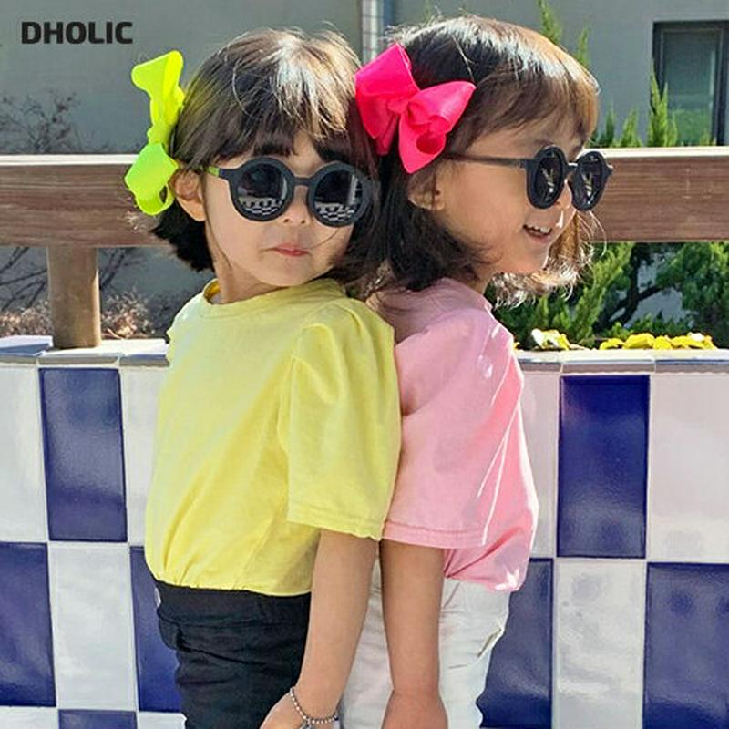 【キッズ全商品10%OFF】タックスリーブTシャツ・u03287 キッズ【3~8才】【tops】【トップス Tシャツ 半袖 ハー