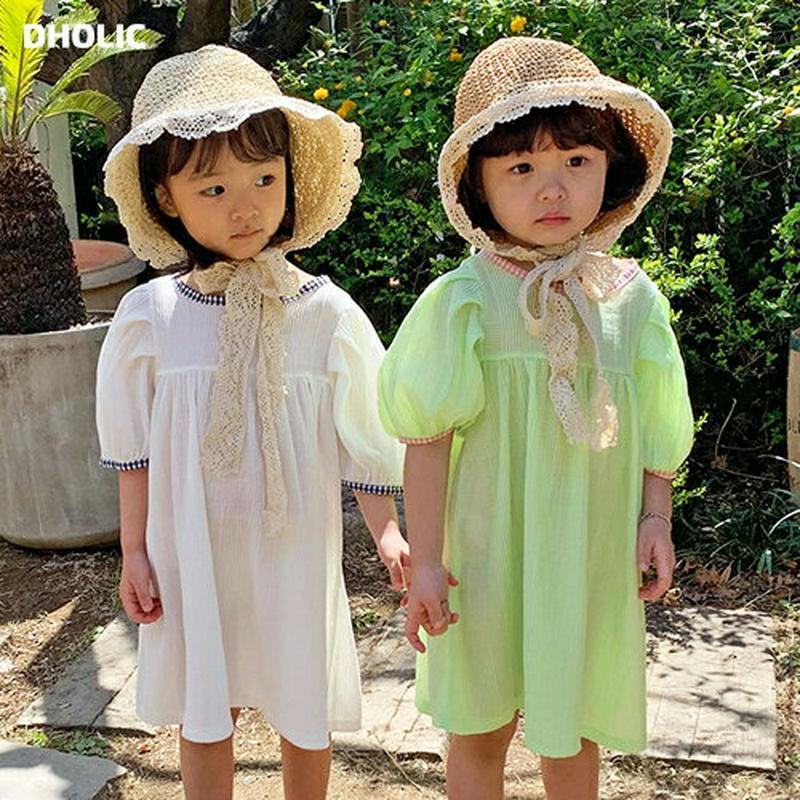 【キッズ全商品10%OFF】チェック柄ヘムワンピース・u03237 キッズ【3~8才】【ops】【ワンピース ミディ丈 ミディワ