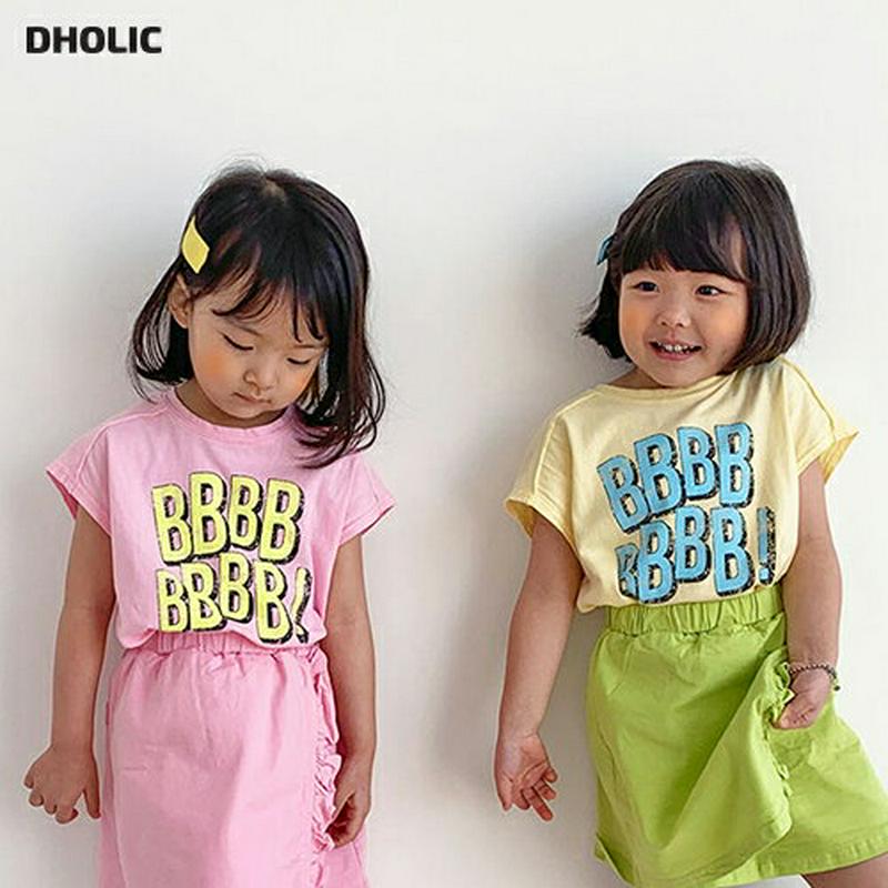 【キッズ全商品10%OFF】BBBロゴTシャツ・u03505 キッズ【3~8才】【tops】【トップス Tシャツ 半袖 ショート