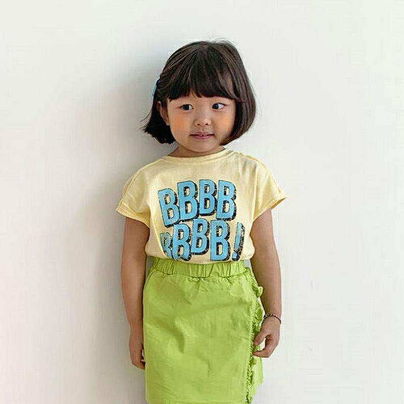 【キッズ全商品10%OFF】BBBロゴTシャツ・u03505 キッズ【3~8才】【tops】【トップス Tシャツ 半袖 ショート