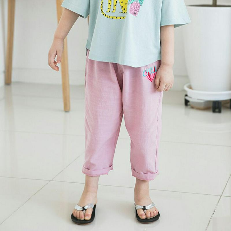 【キッズ全商品10%OFF】CHILLロゴカラーパンツ u03437・キッズ 【3~8才】【pt】【韓国 ファッション ボトムス