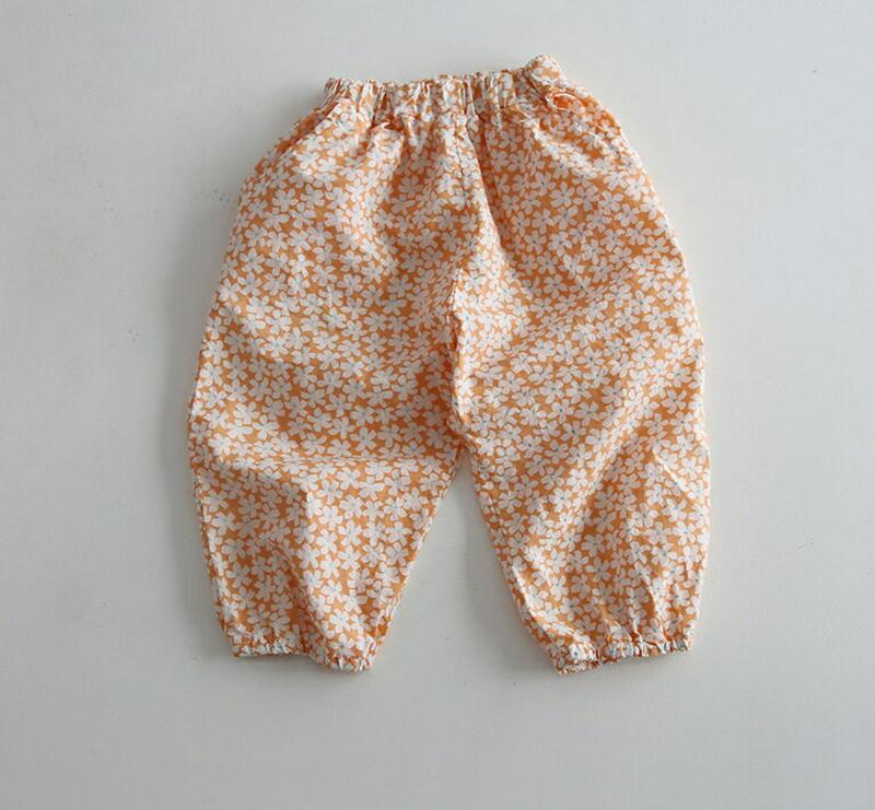 【キッズ全商品10%OFF】フラワーガーデンパンツ u03154・キッズ 【3~8才】【pt】【韓国 ファッション ボトムス パ