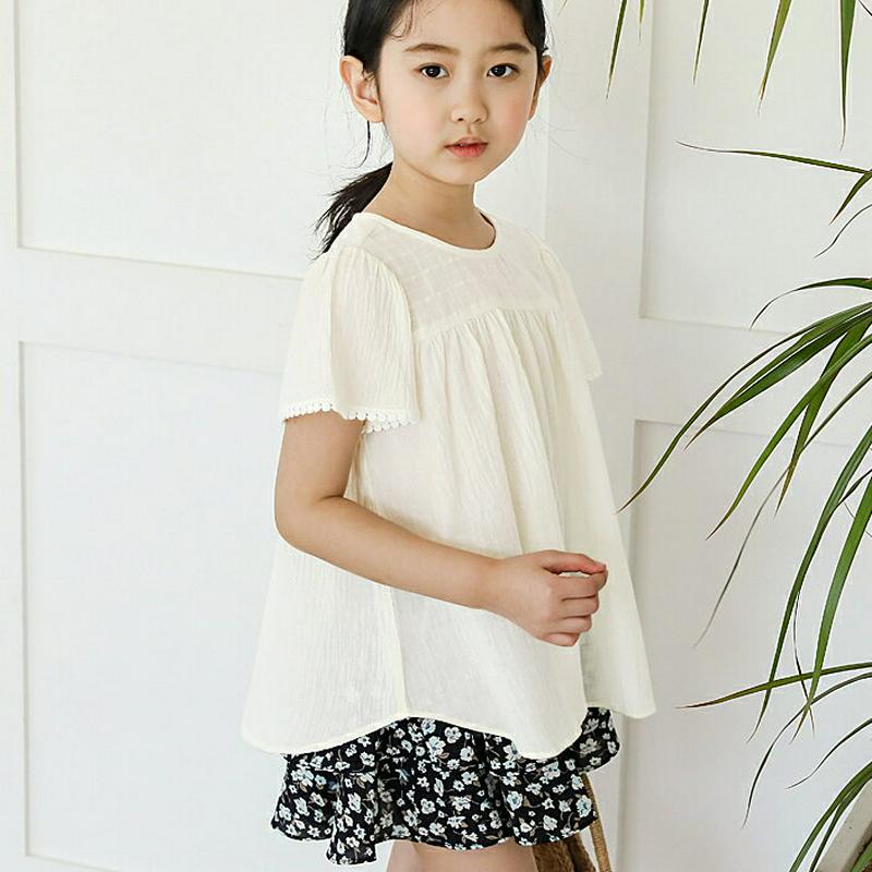 【キッズ全商品10%OFF】バックリボンAラインブラウス p003455・キッズ 【3~8才】【bl】【韓国 ファッション トッ