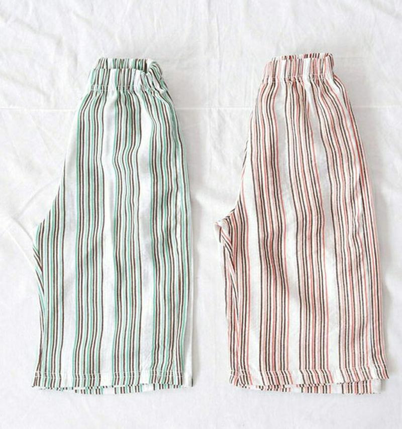 【キッズ全商品10%OFF】配色ストレートワイドパンツ u03220・キッズ 【3~8才】【pt】【韓国 ファッション ボトムス