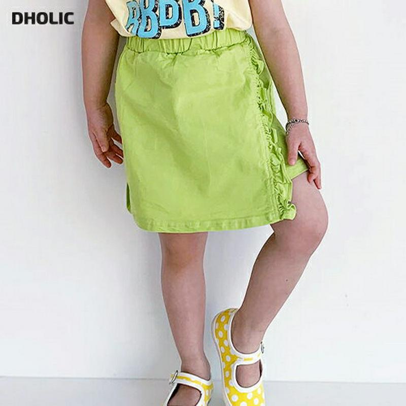 【キッズ全商品10%OFF】フリルラインスカートパンツ u03212・キッズ 【3~8才】【pt】【韓国 ファッション ボトムス