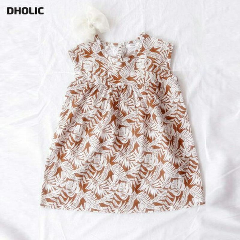 【キッズ全商品10%OFF】パームツリーノースリワンピース u03221・キッズ 【3~8才】【ops】【韓国 ファッション ワ