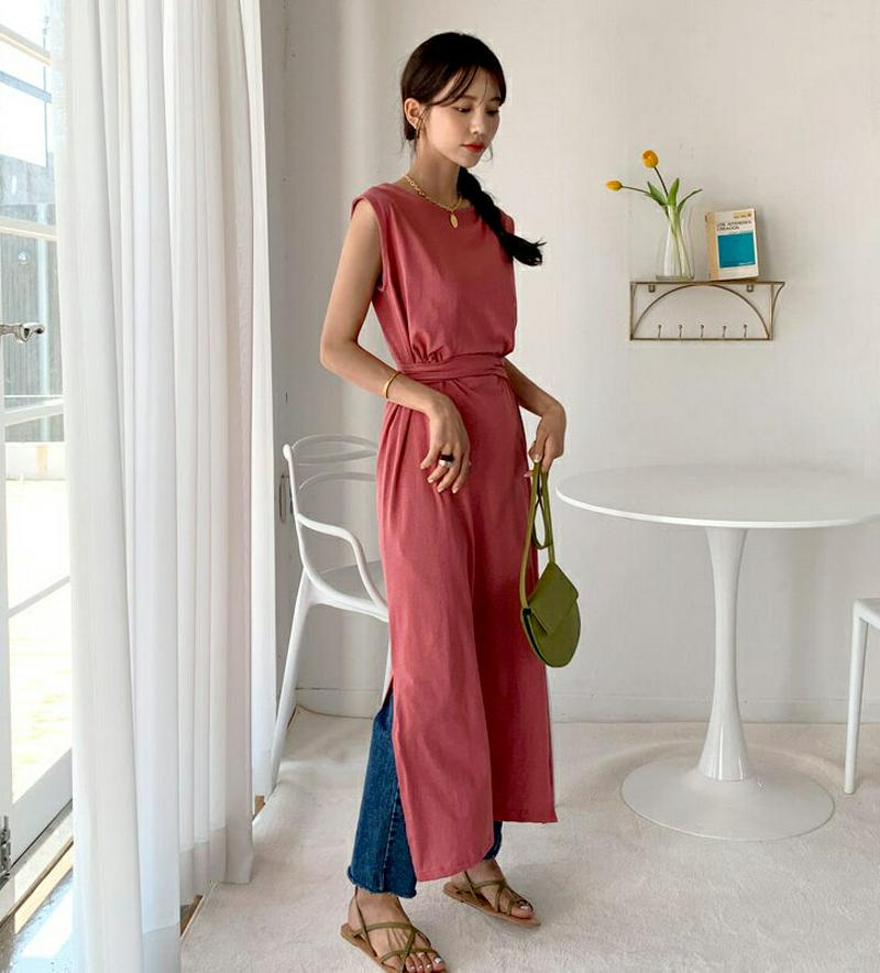 【新作10%OFF】スリーブレスロングワンピース・全3色・t55910 レディース【ops】【ワンピース ロング ロングワンピー