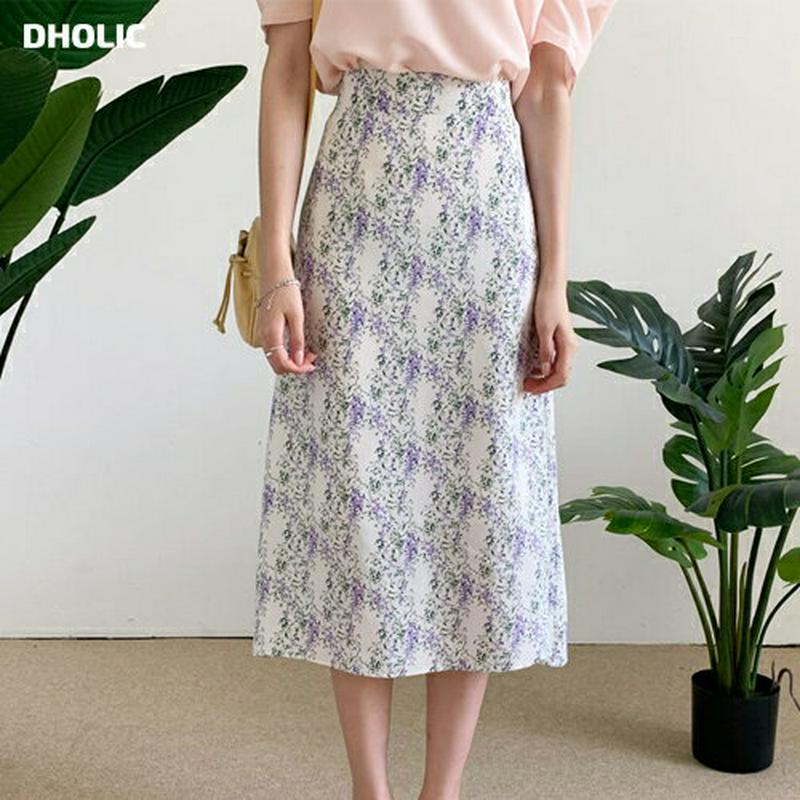 【新作10%OFF】フローラルフレアスカート・全3色・t55914 レディース【sk】【スカート ミディ丈 ミディスカート フラ