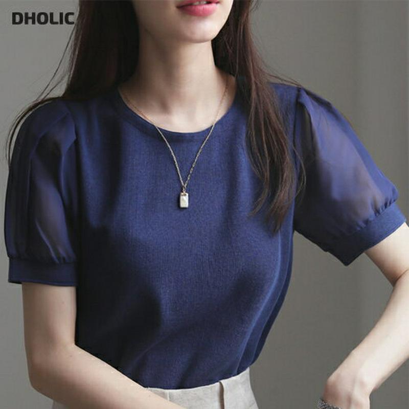 【新作10%OFF】シフォンスリーブニット・全4色・b62786 レディース【tops】【トップス ニット ニットトップス シフ