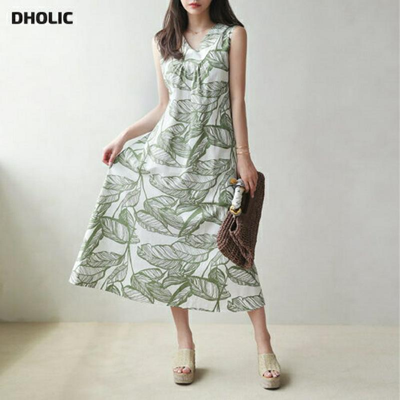 【新作10%OFF】2WAYリーフパターンワンピース・全2色・b62800 レディース【ops】【ワンピース ロング ロングワン