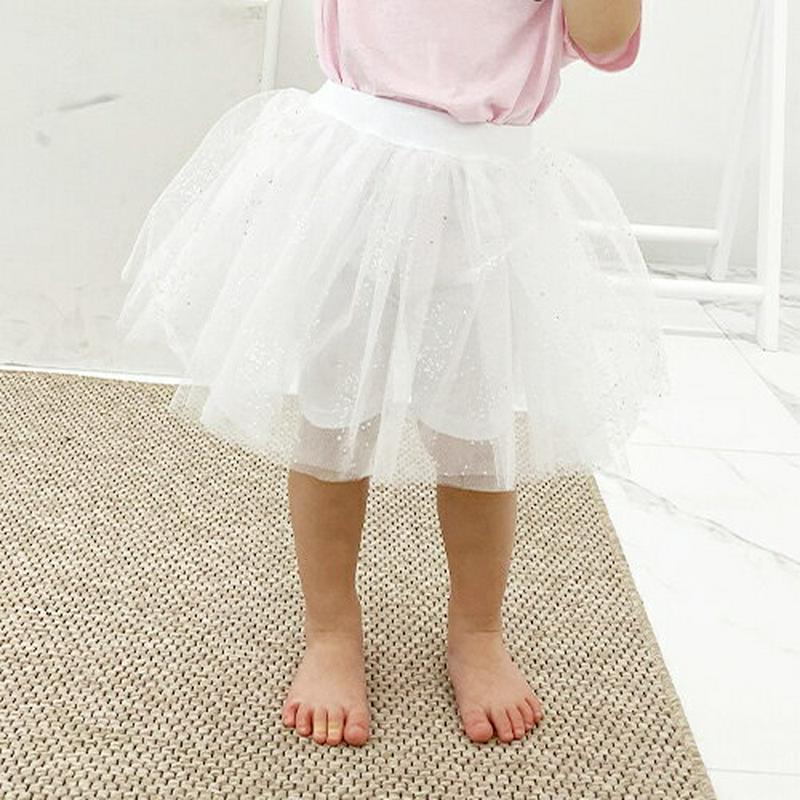 ストーンチュールスカートレギンス p003245 キッズ 【3~8才】【sk】【韓国 ファッション ボトムス スカート レギンス スカッツ チュール ウエストゴム 膝丈 ミディ丈 フレア Aライン 女の子 子供 子供服 小学生 ジュニア 夏】【KIDS】