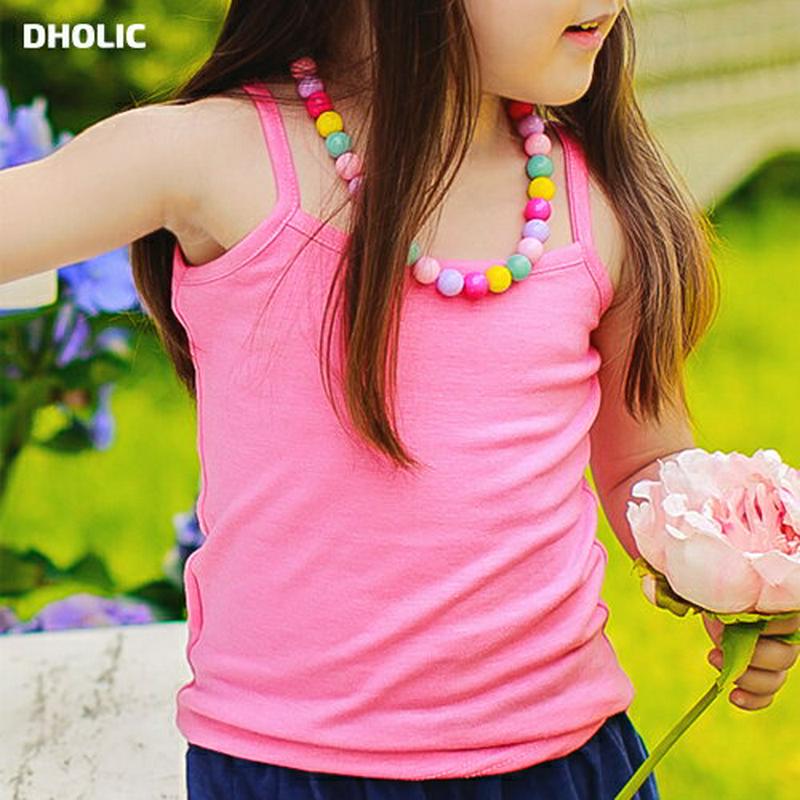 5COLORSキャミソール p003275 キッズ 【3~8才】【tops】【韓国 ファッション トップス Tカットソー キャミソール タンクトップ ノースリーブ スリーブレス ネオンカラー 無地 ベーシック 子供 子供服 小学生 ジュニア 夏】【KIDS】