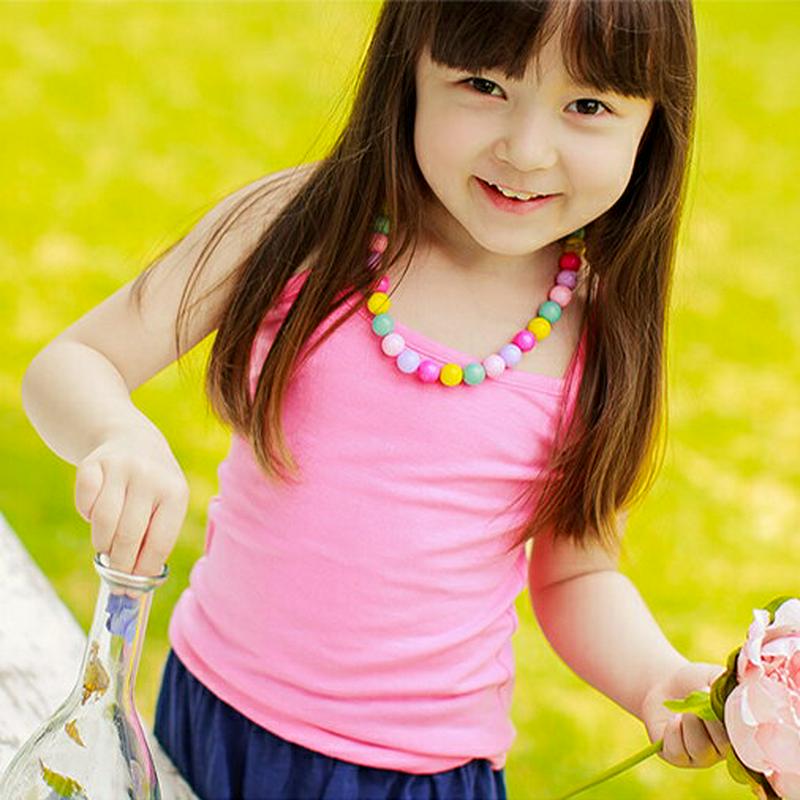 5COLORSキャミソール p003275 キッズ 【3~8才】【tops】【韓国 ファッション トップス Tカットソー キャミソール タンクトップ ノースリーブ スリーブレス ネオンカラー 無地 ベーシック 子供 子供服 小学生 ジュニア 夏】【KIDS】