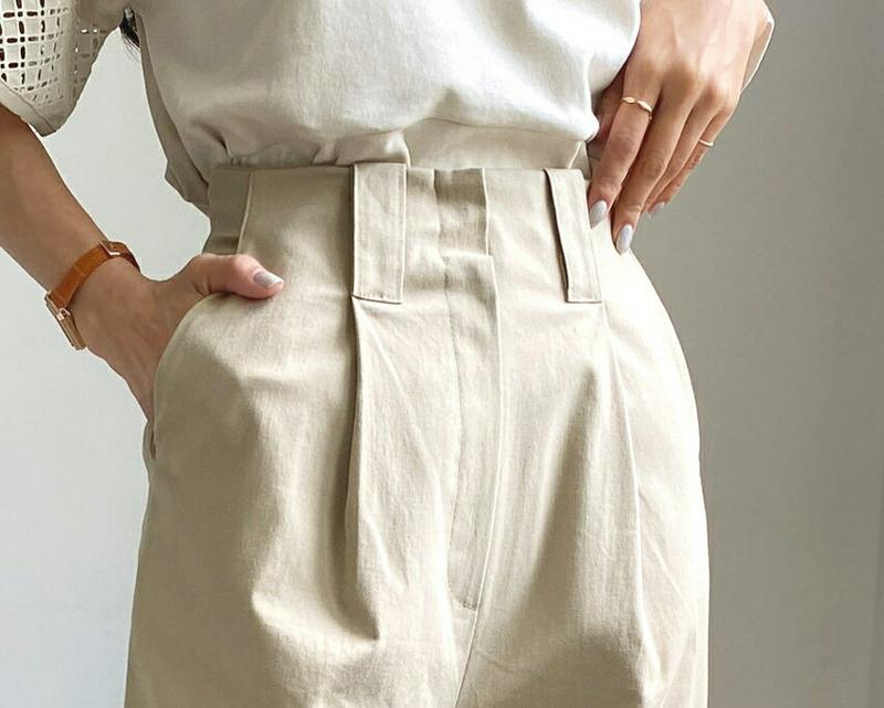 バックゴムタックパンツ・全4色・t56327 レディース【pt】【パンツ ロングパンツ ズボン ボトムス タックパンツ タック　
