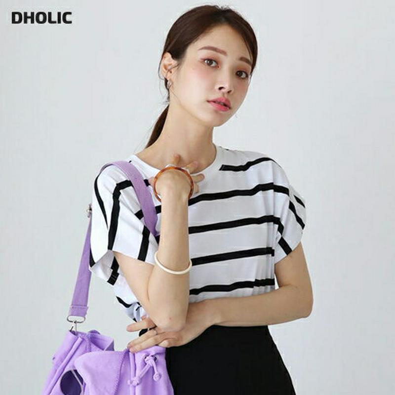 ドルマンボーダーTシャツ・全3色・t62784 レディース【tops】【トップス Tシャツ ボーダー 柄 半袖 ショートスリーブ
