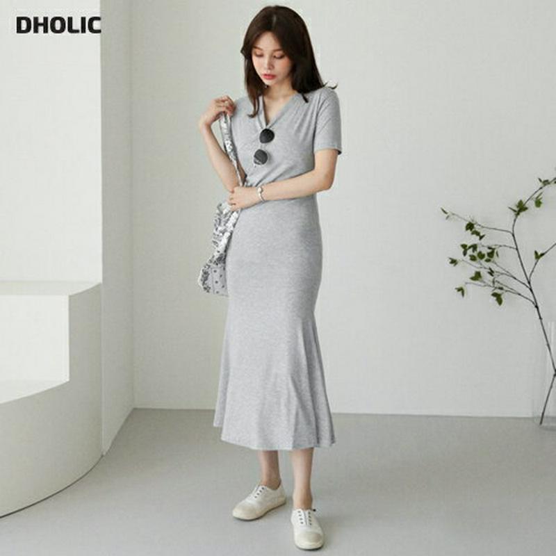 カシュクールフレアワンピース・全3色・t62759 レディース【ops】【ワンピース ロング ロングワンピース フレア フレアワ