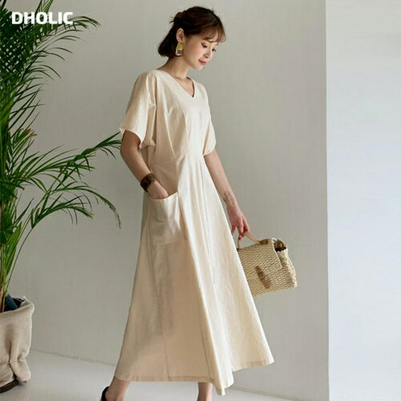 【新作10%OFF】2WAYポケットワンピース・全3色・b60020 レディース【ops】【ワンピース ロング ロングワンピース