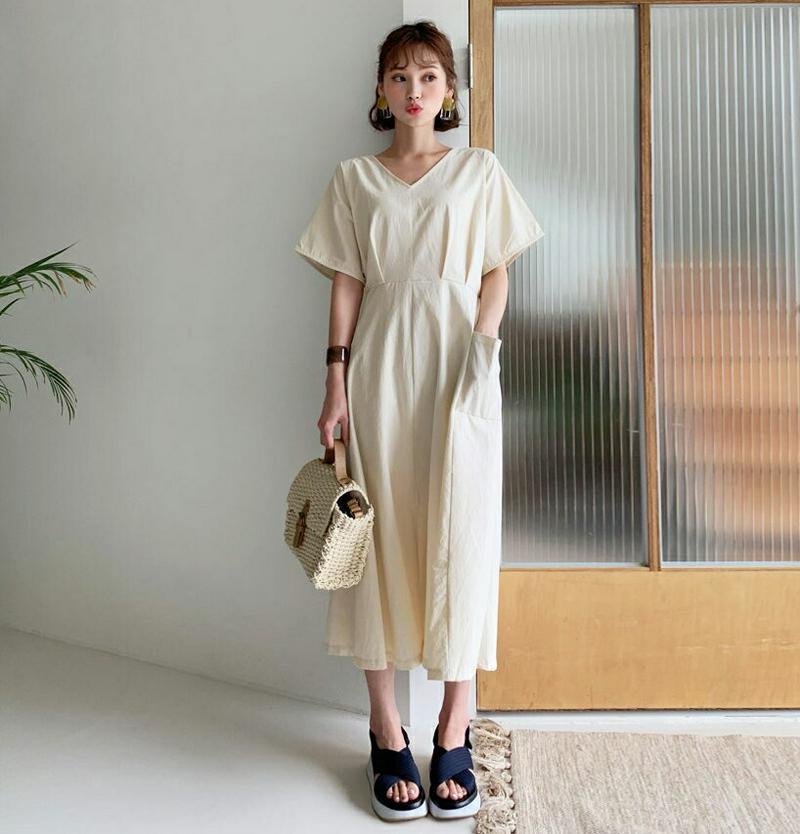 【新作10%OFF】2WAYポケットワンピース・全3色・b60020 レディース【ops】【ワンピース ロング ロングワンピース