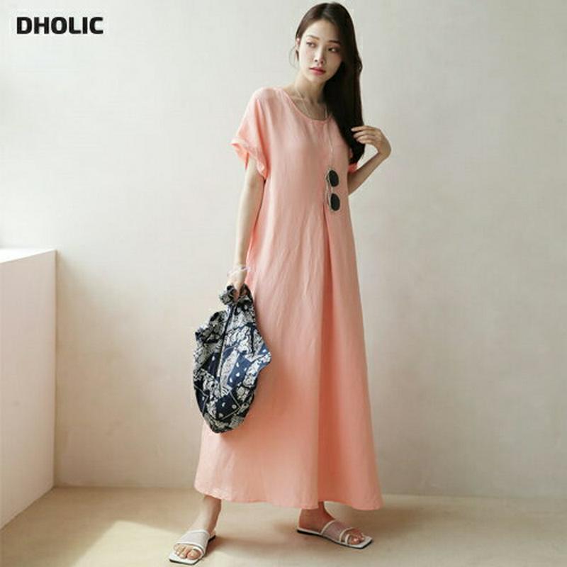 【新作10%OFF】タックフレアロングワンピース・全4色・b62803 レディース【ops】【ワンピース ロング ロングワンピー