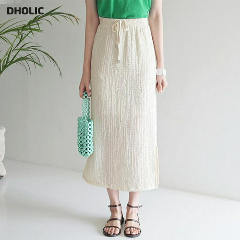 【新作10%OFF】シアサッカードロストスカート・全3色・b60000 レディース【sk】【スカート ロング ロングスカート ド