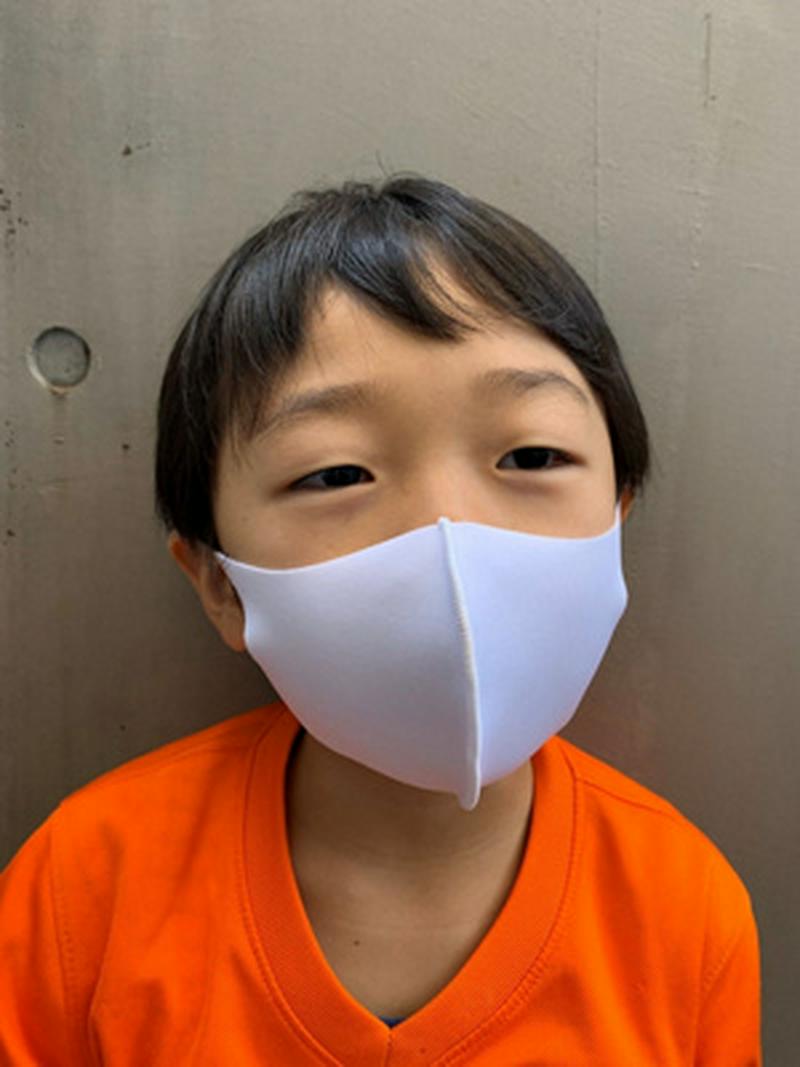 抗菌防臭加工マスク（3歳～7歳目安）2枚組み